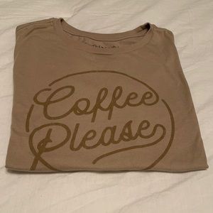 Target, “coffee please”, t-shirt